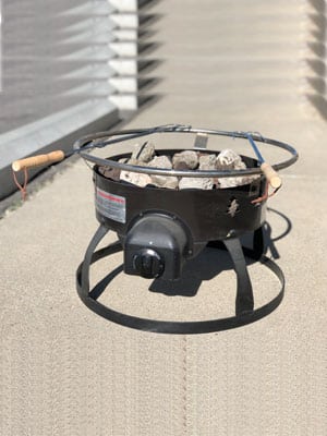 Redwood Fire Pit 18”