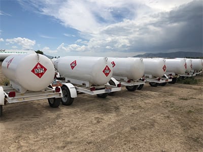 Tanks on wheels