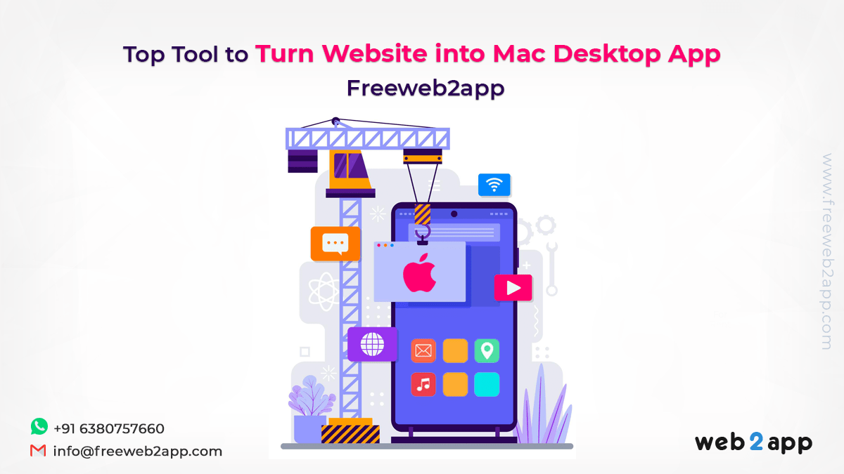 Top tool to turn website into mac desktop app