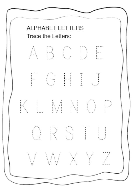 alphabet tracing worksheets pdf free worksheets pdf