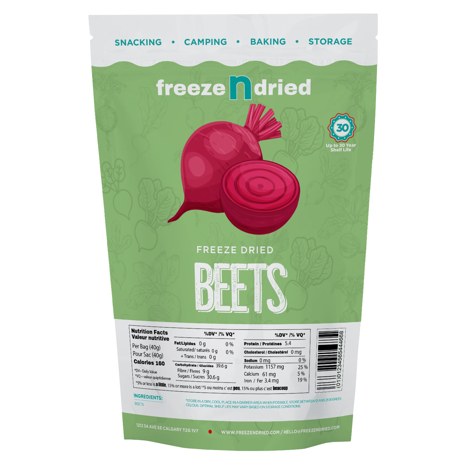 Freeze Dried Beets