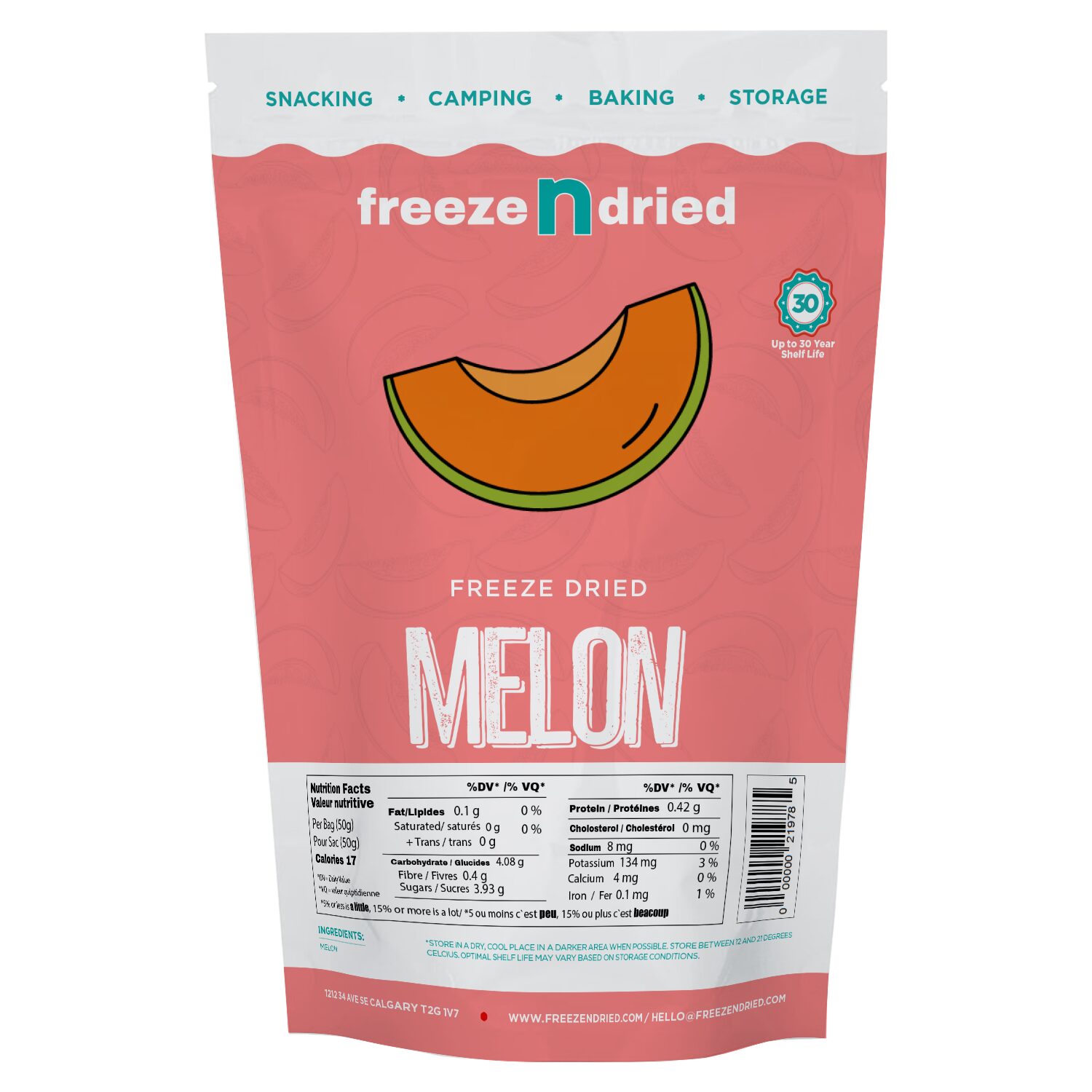 Freeze Dried Melon