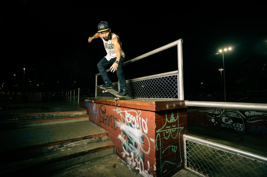 Greg Lee Skateboard Trick 1