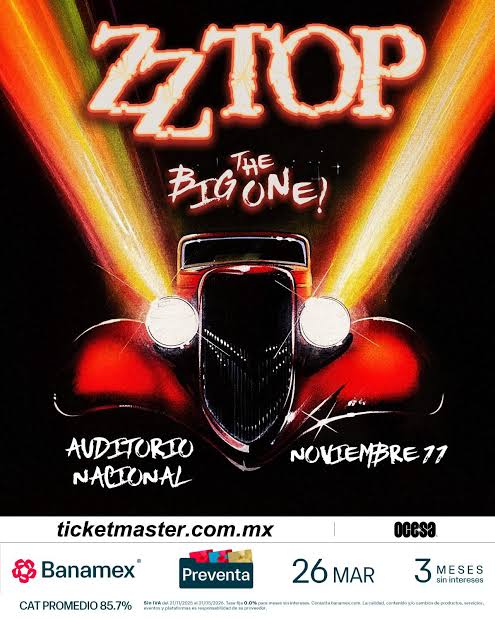 ZZ Top en Auditorio Nacional