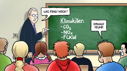 Klimakiller - Donald Trump