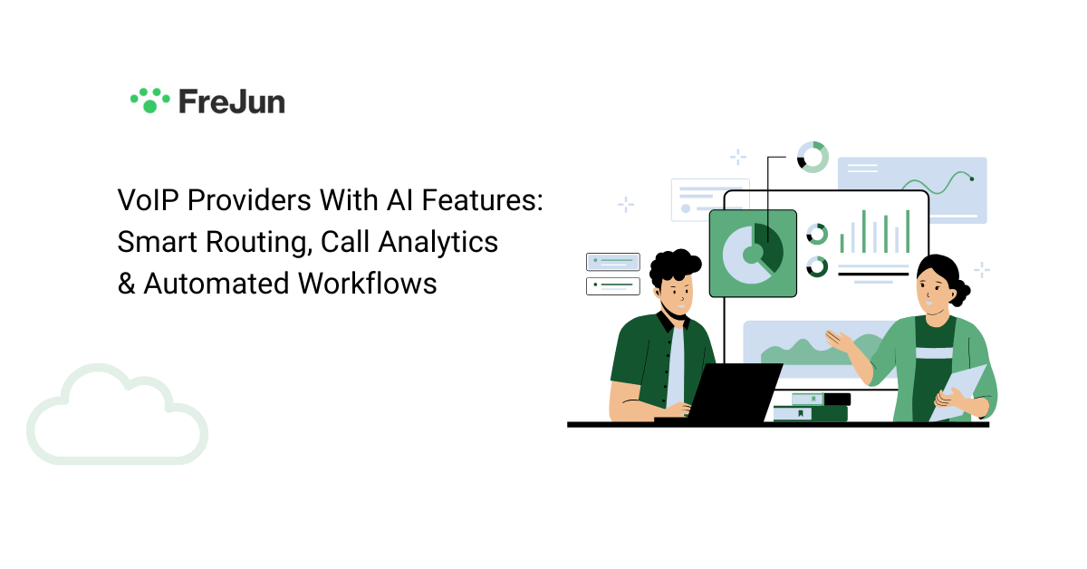 VoIP Providers With AI Features Smart Routing, Call Analytics & Automated Workflows