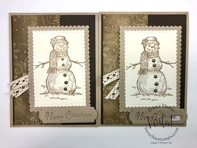 Emboss and Deboss Technique with the 3D Wintry embossing folder ...