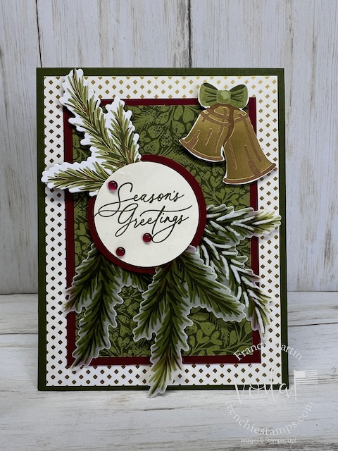 Tips For the Golden Greenery Bundle and Designer Paper 