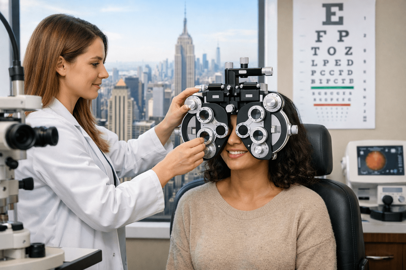 What Manhattan, NY Screen Users Learn from One Optometrist NYC Consultation
