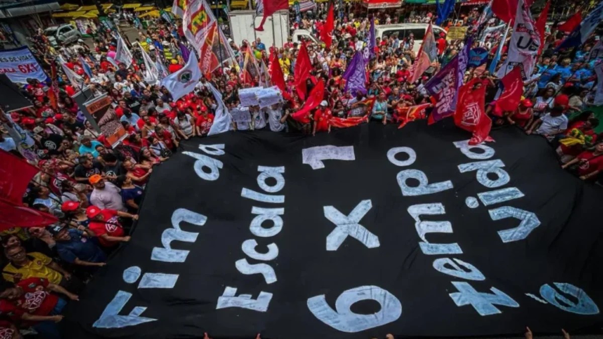 trabalhadores ruas escala 6x1