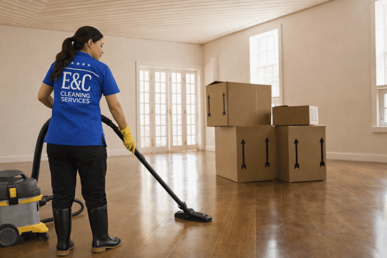 Move-in and move-out cleaning