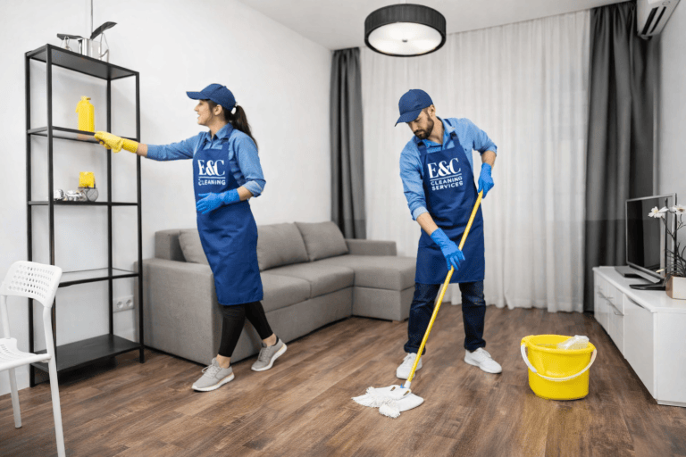 Post-construction cleaning