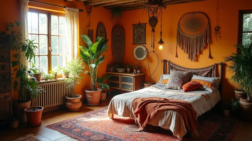14 Bohemian Bedroom Decor Ideas with a 1970s Twist (Get Ready to Love #6!)