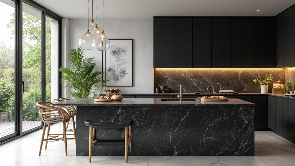 15 Stunning Black Countertops That Will Transform Your Kitchen into a Modern Marvel!