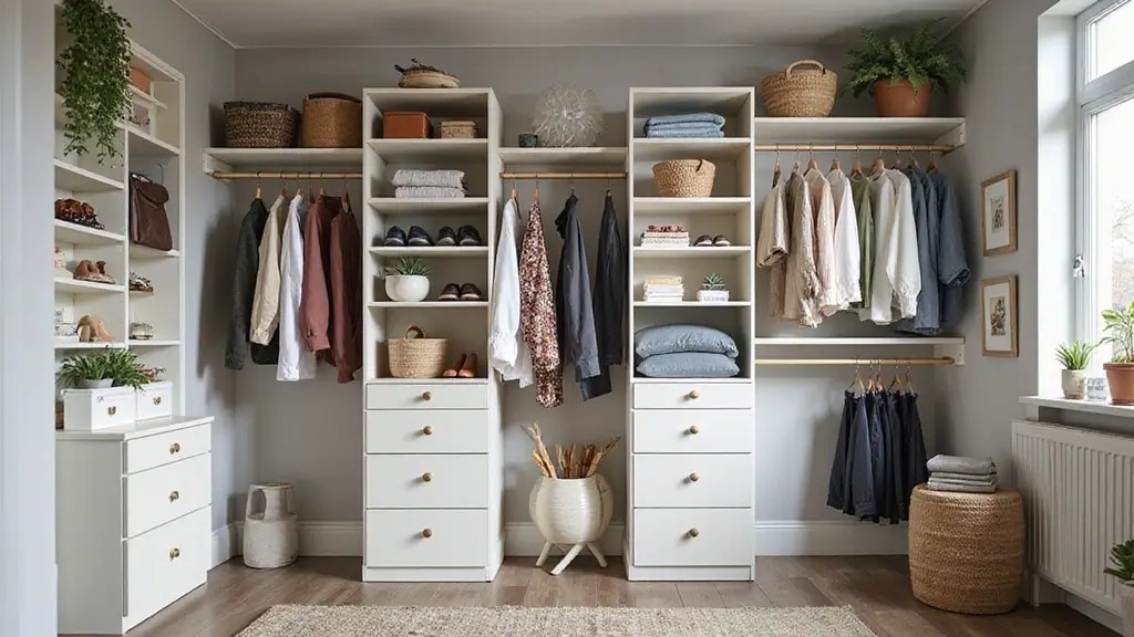 15 DIY Closet Designs Using IKEA Billy Bookcases That Are Both Functional and Fabulous!