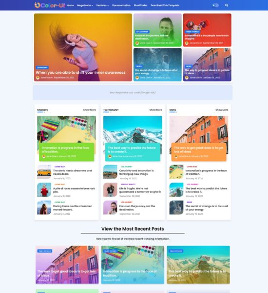 Blogger templates 2023 free blogger templates
