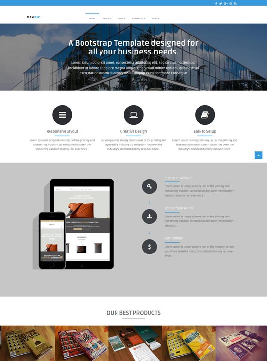 80 Best Free Bootstrap Templates For Modern Website 2020 Page 2 Of 2 Freshdesignweb