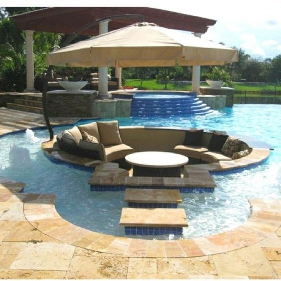 Pool Sitting Area