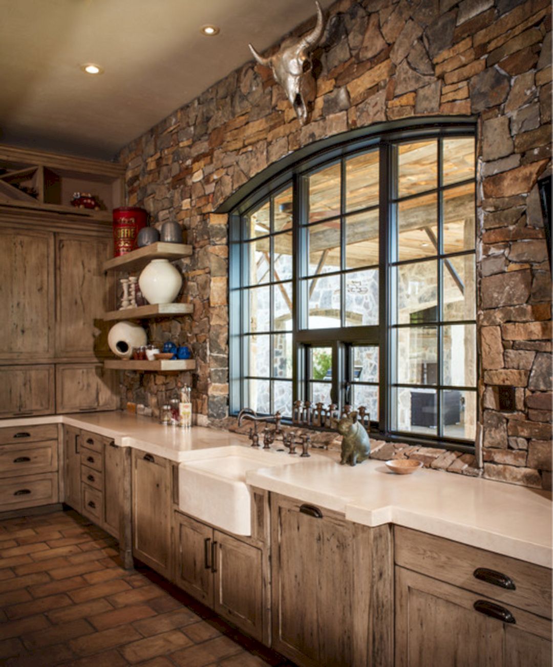 Rustic Ranch Style Kitchen