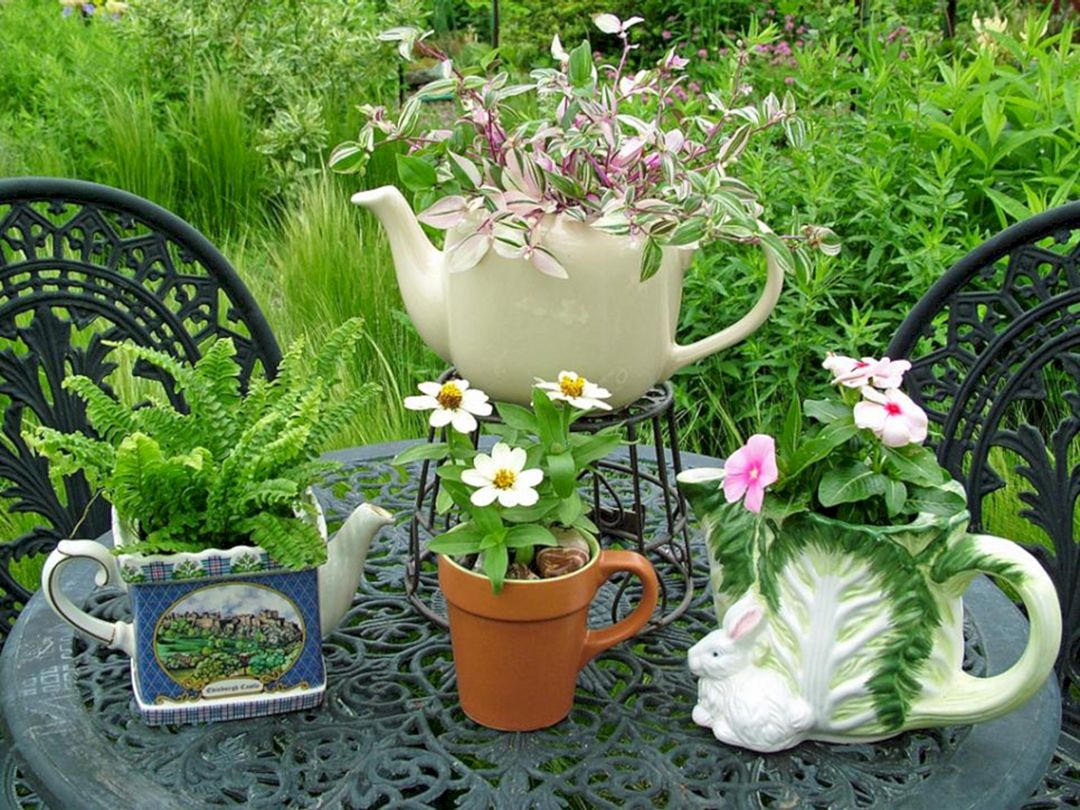 Teapot Container Garden