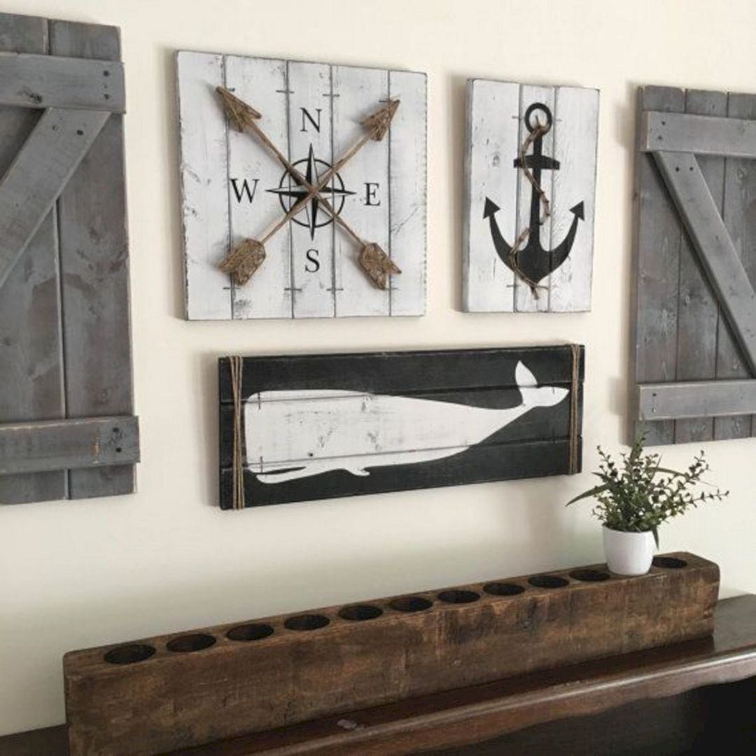 Rustic Nautical Wall Decor