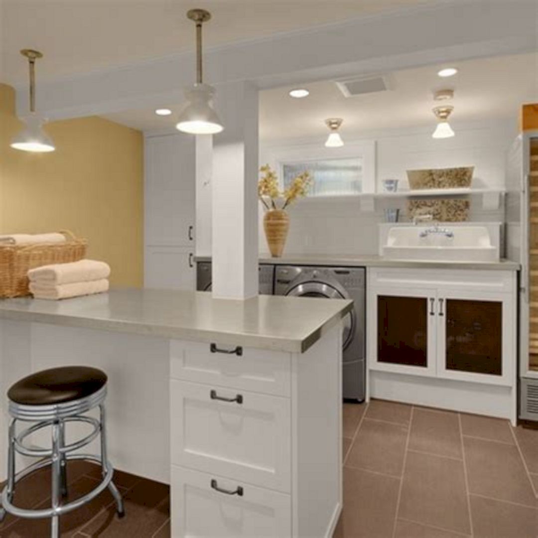 Laundry Craft Room Combo Design 11