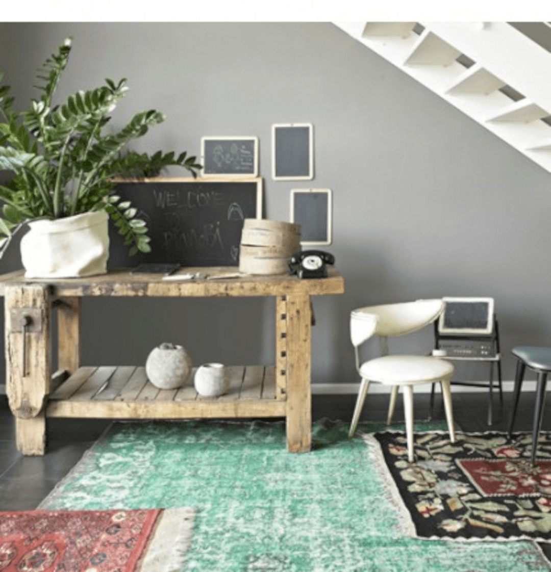 Living Room Rug Layering 15