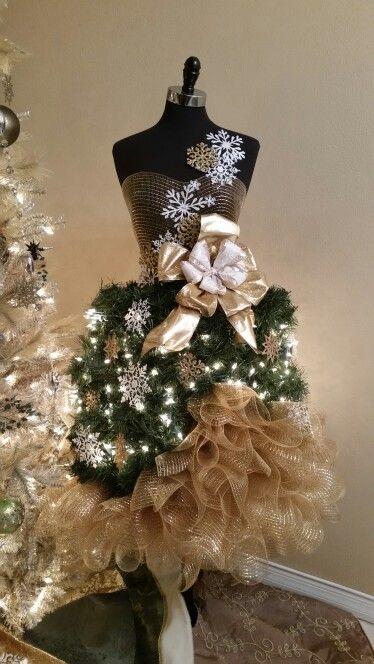 Diy Mannequin Christmas Tree 9 Dress Form Tutorials Free