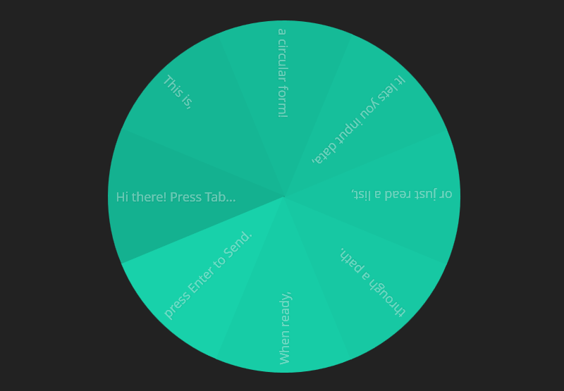 A Circular Form Fribly