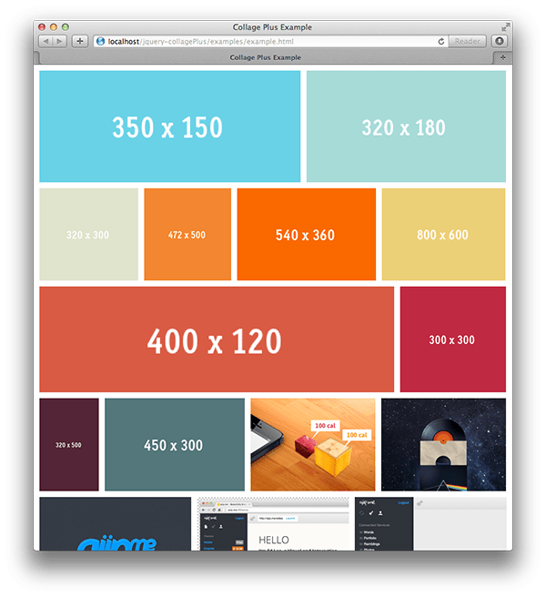 CollagePlus jQuery Plugin Fribly