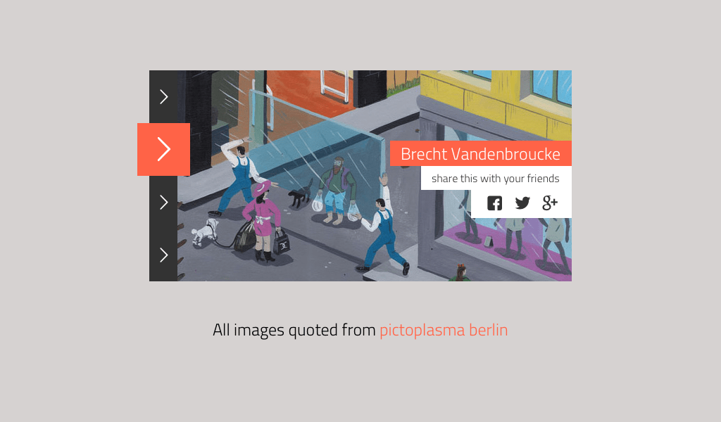 Pure CSS3 Slideshow Using Radio Buttons Fribly