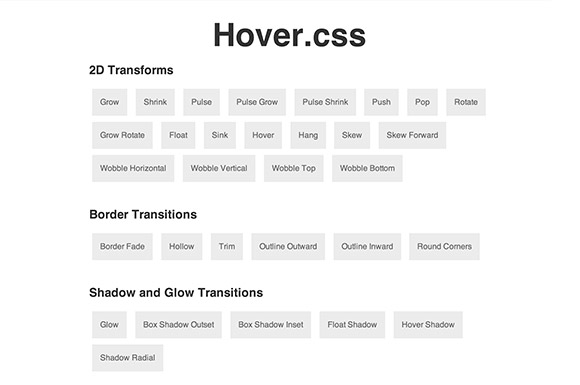 hover.css Tutorial and Introduction - - Fribly