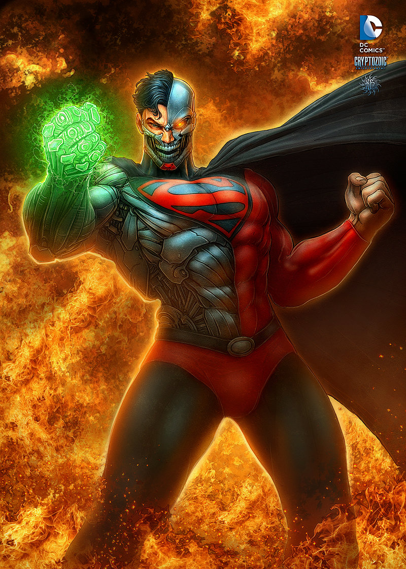 Cyborg Superman - Digital Art - Fribly