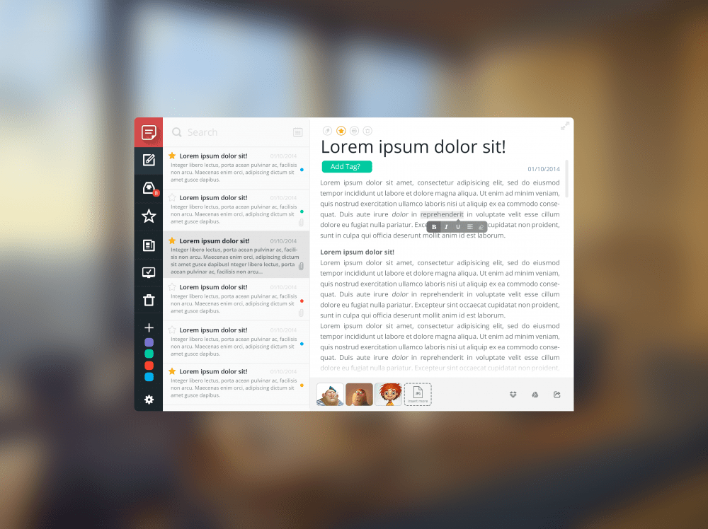 iNotes App - - Fribly