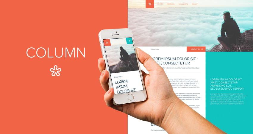 Column Free Website Template - - Fribly