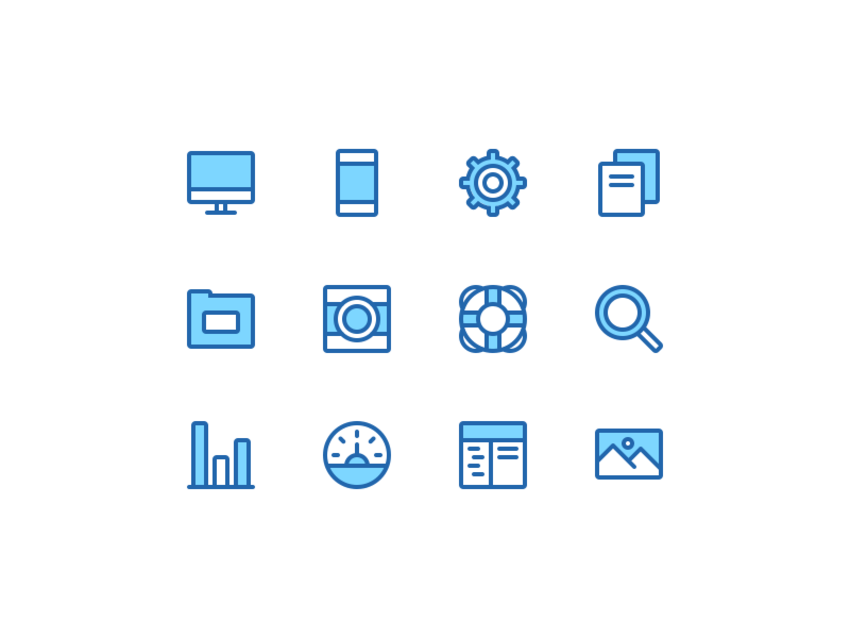 Niftycons Free Icon Set - - Fribly