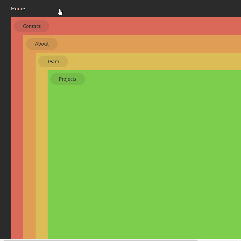 Cards Menu Concept - - Fribly