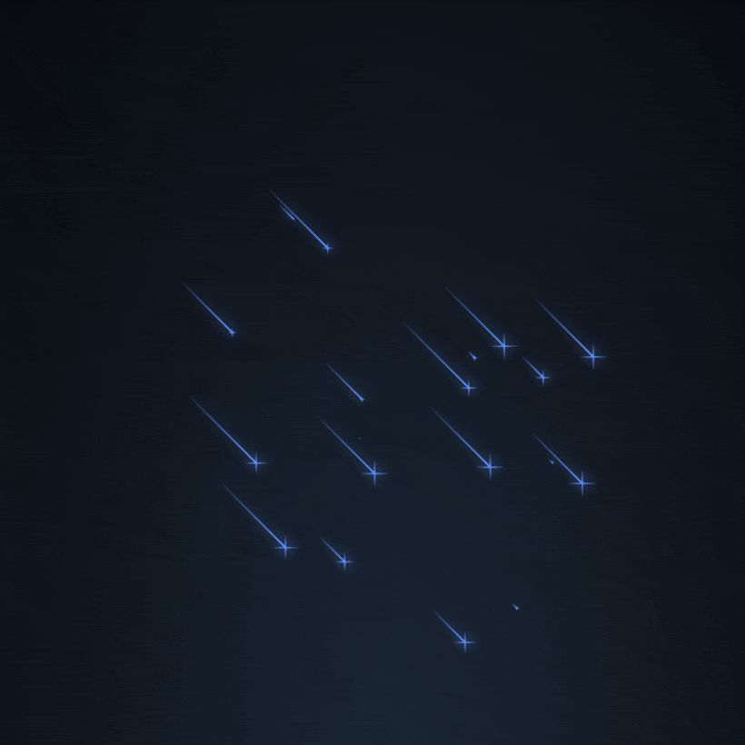 CSS Shooting Star Animation - Pure CSS no JS - Coding - Fribly