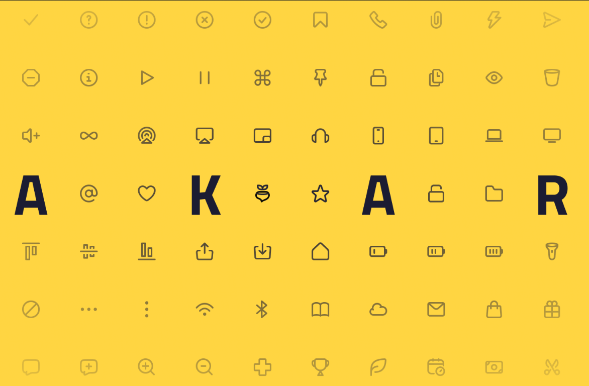 Free Rounded Icon Library for designers & developers - Icons - Fribly