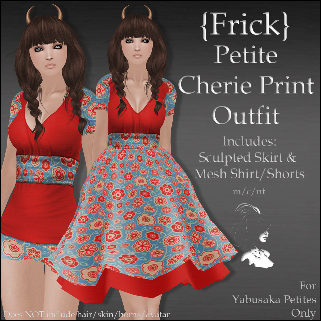 {Frick} Petite Cherie Print Outfit