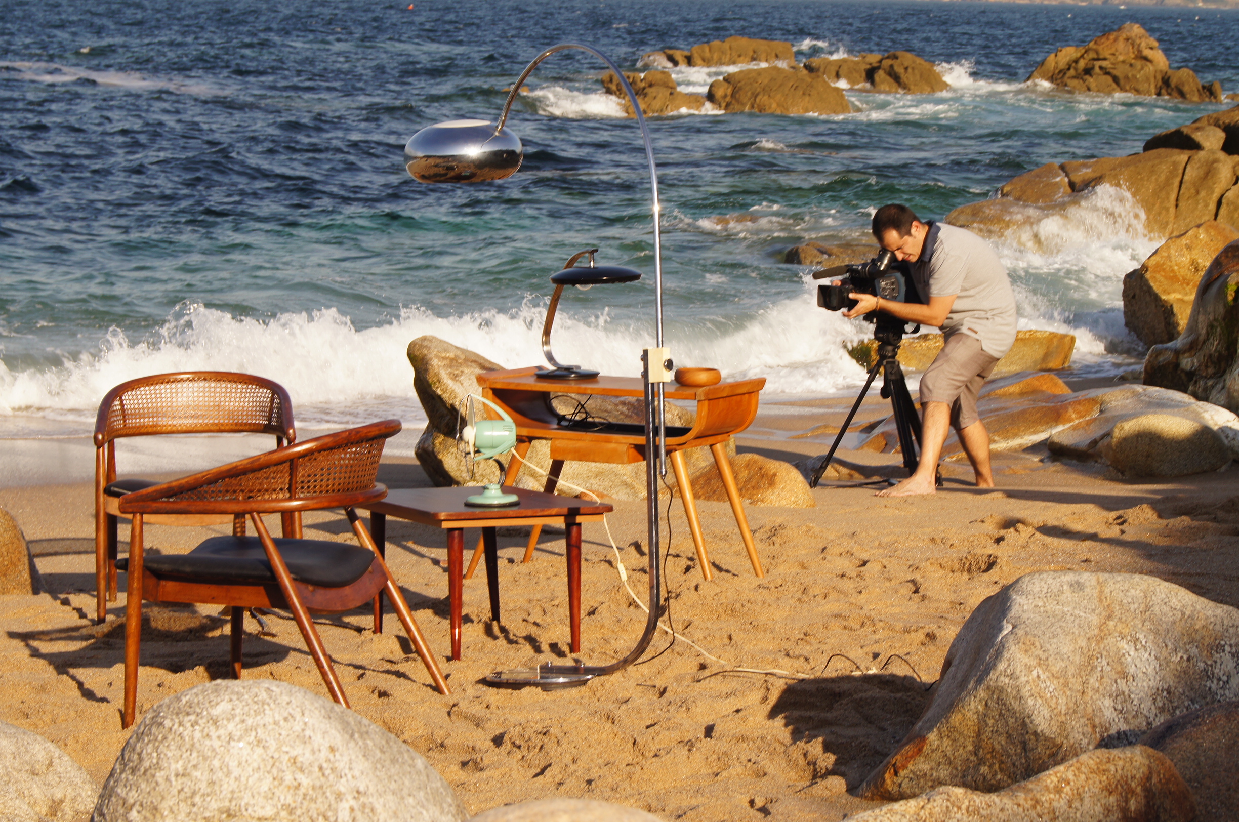 Decorado para Solo Moda. TVE