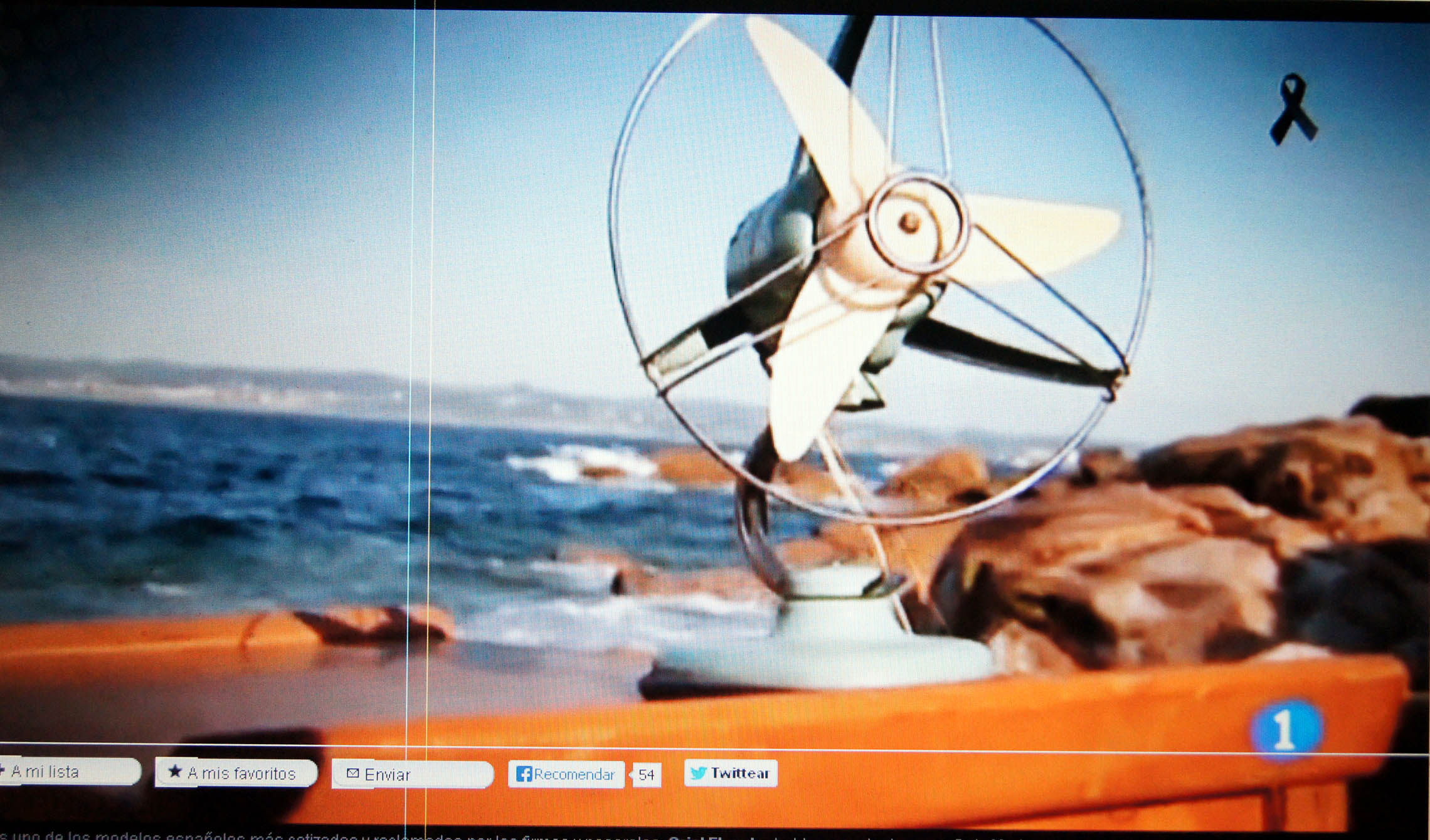 Decorado para Solo Moda. TVE