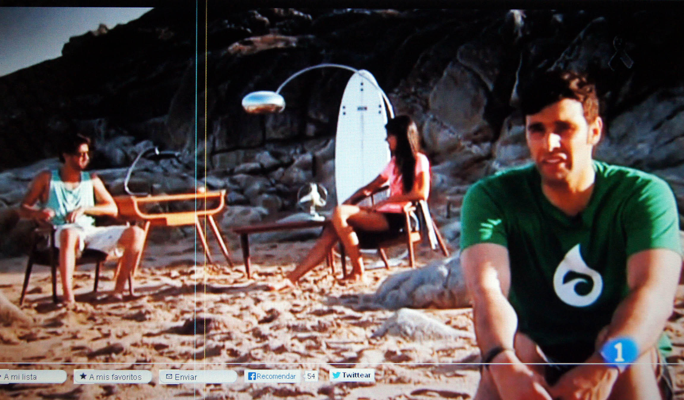 Decorado para Solo Moda. TVE