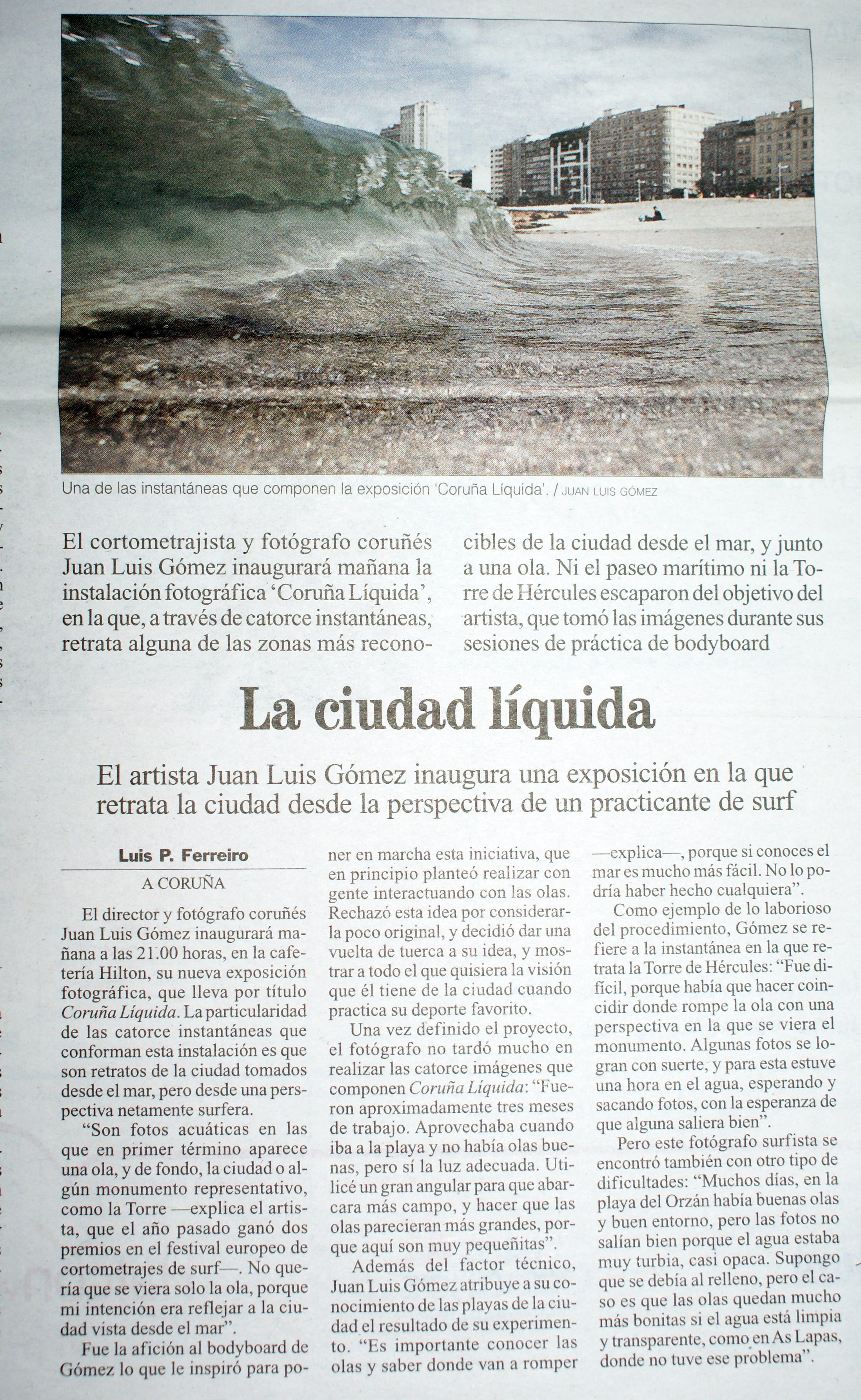 La Ciudad Líquida (prensa)
