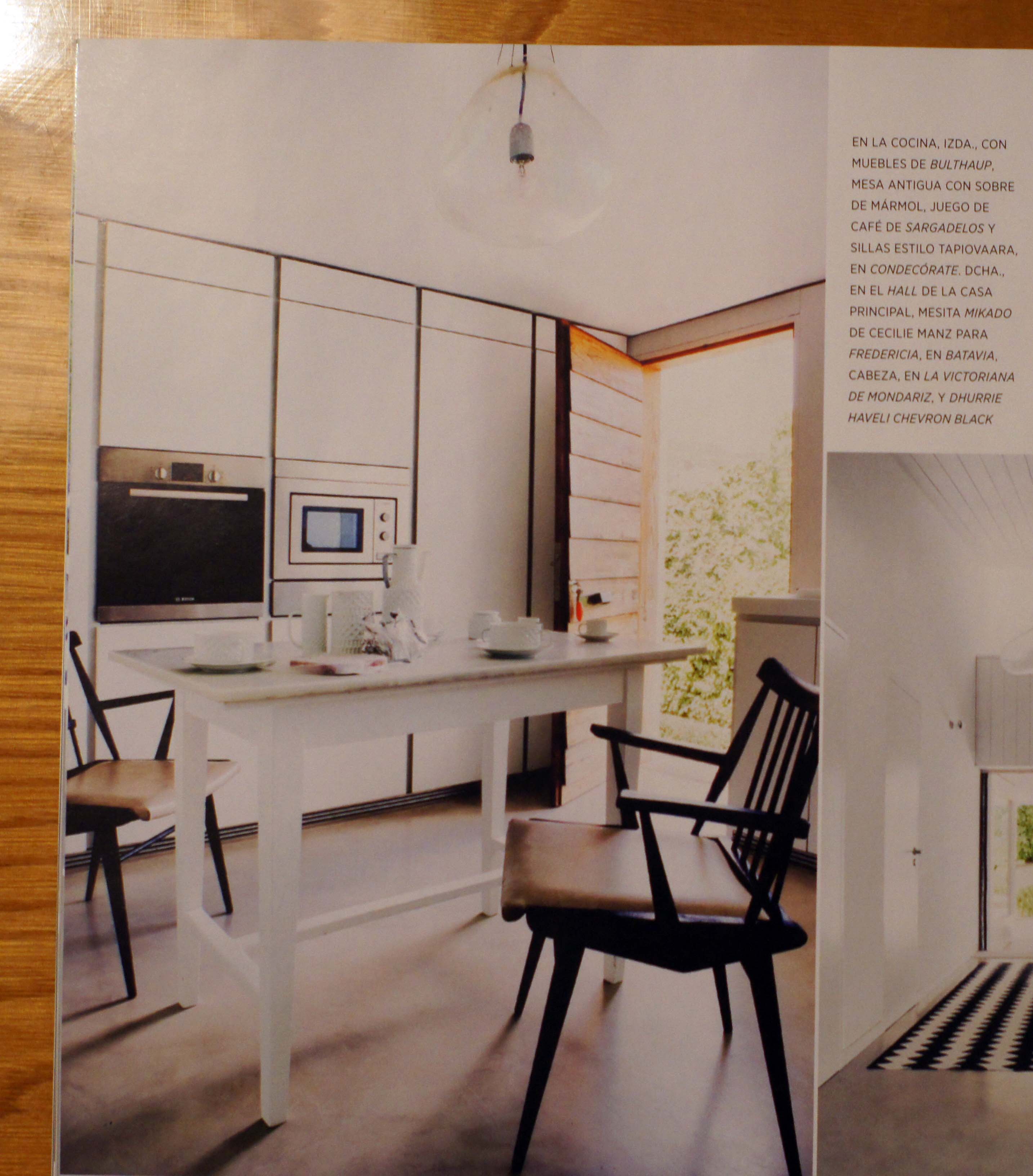 Mobiliario para Casa V (Revista AD)