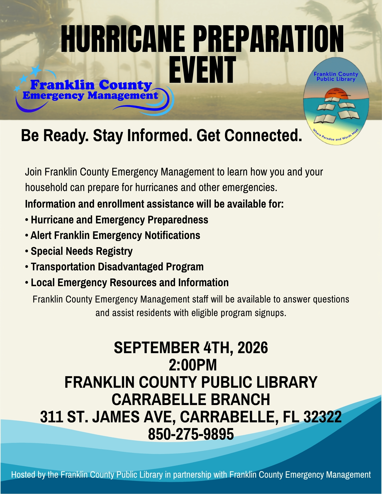 Sept 4 Library Flyer