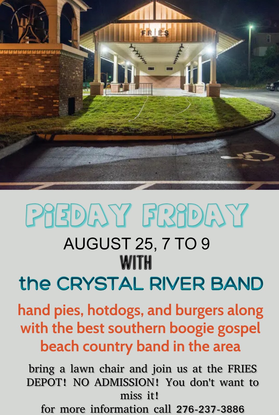 Pie Days at The Depot Fries, Virginia