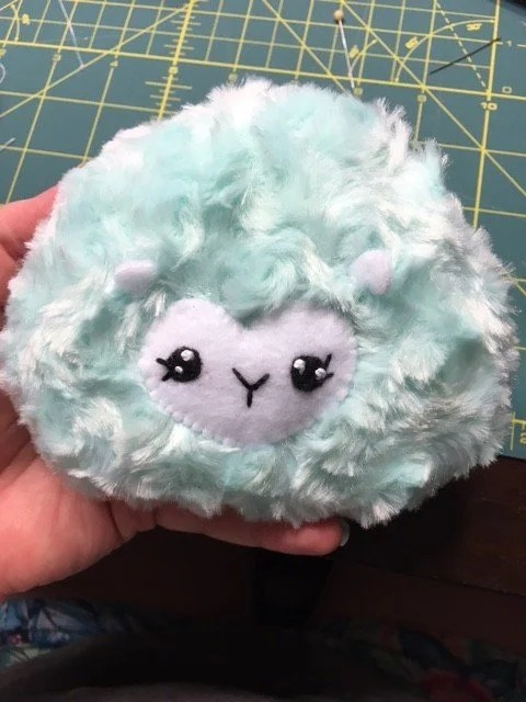 Teal Pygmy Puff. Image Credit: J.H. Winter