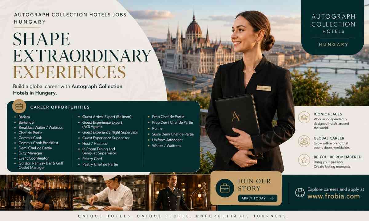 Explore Open Positions At Autograph Collection Hotels Jobs Hungary