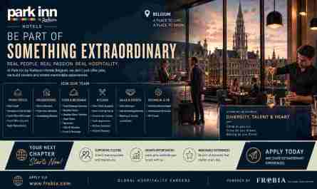 International Park Inn by Radisson Hotels Jobs Belgium
